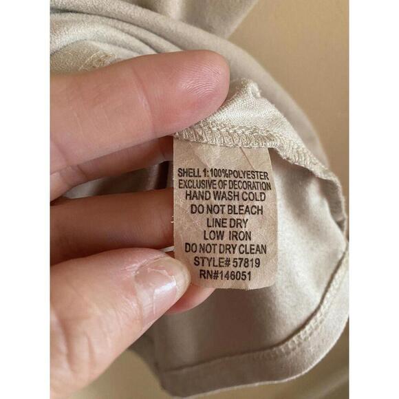 Monteau Los Angeles Faux Suede Dress With Pockets Sz.L - Picture 4 of 4